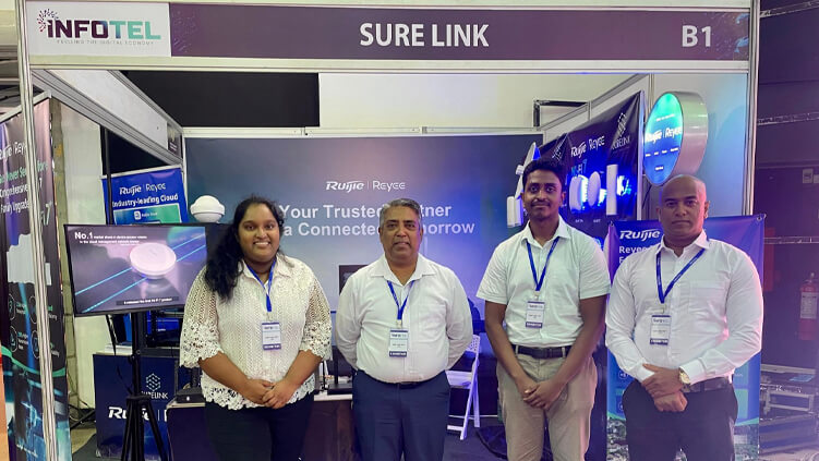 Surelink and Ruijie Showcases Innovative Networking Solutions at INFOTEL 2025